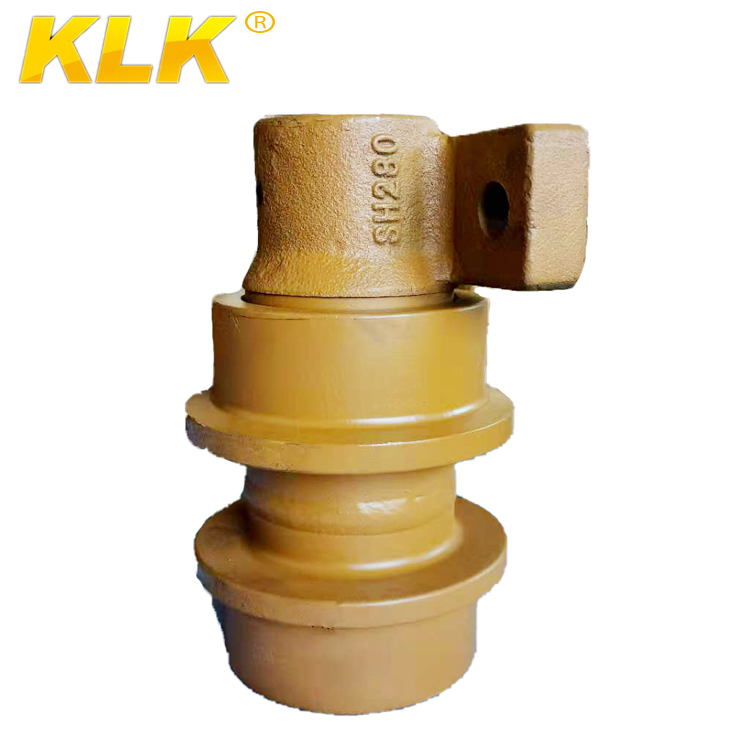 SH280 Excavator Carrier Roller Top Roller Assembly Undercarriage Parts For SUMITOMO